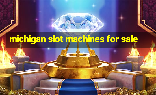 michigan slot machines for sale