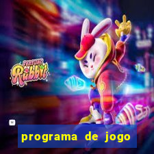 programa de jogo de futebol