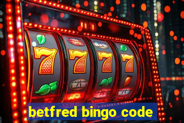 betfred bingo code