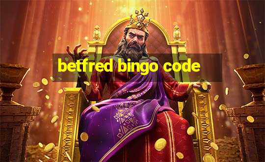 betfred bingo code