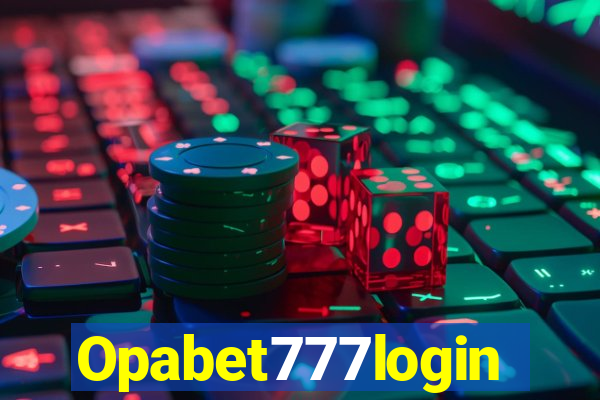 Opabet777login