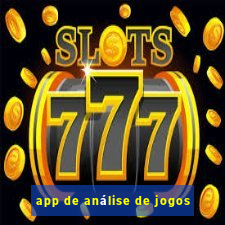 app de análise de jogos