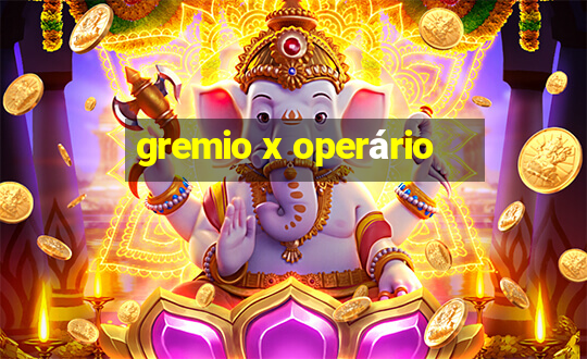 gremio x operário