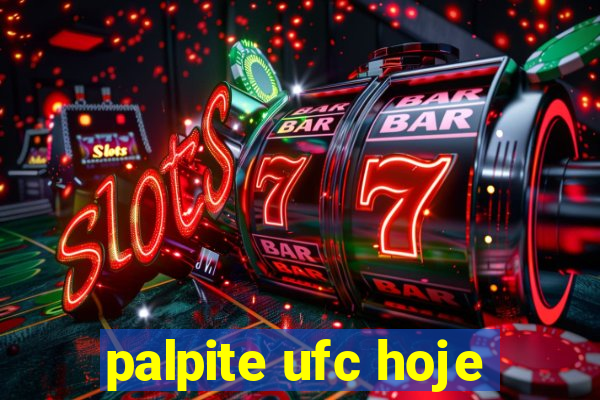 palpite ufc hoje