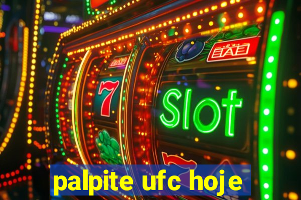 palpite ufc hoje