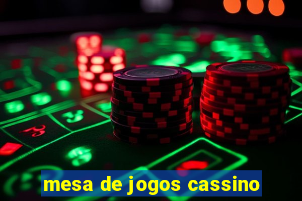 mesa de jogos cassino