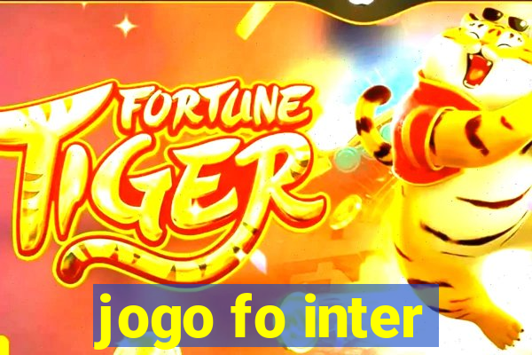 jogo fo inter