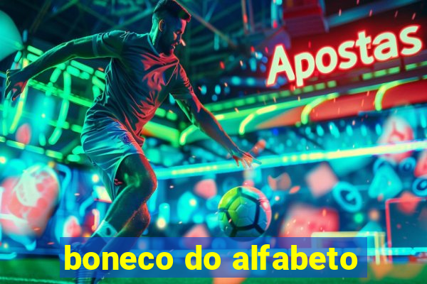 boneco do alfabeto