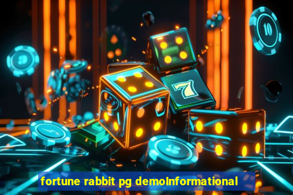 fortune rabbit pg demoInformational