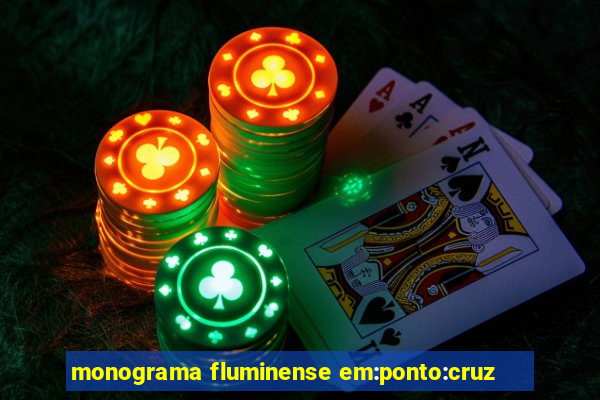 monograma fluminense em:ponto:cruz