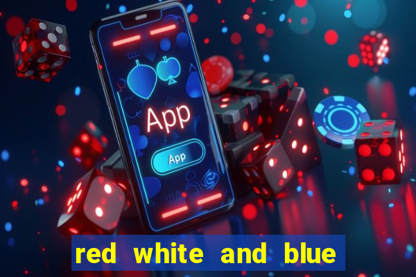 red white and blue slot machine