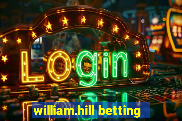 william.hill betting