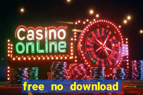 free no download slot machine games