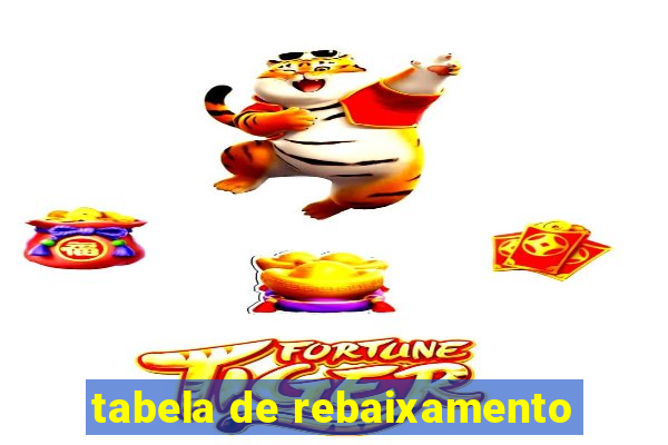 tabela de rebaixamento