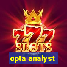 opta analyst