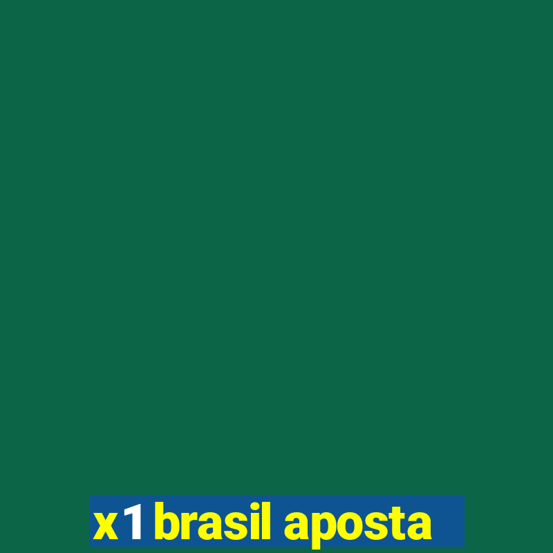 x1 brasil aposta