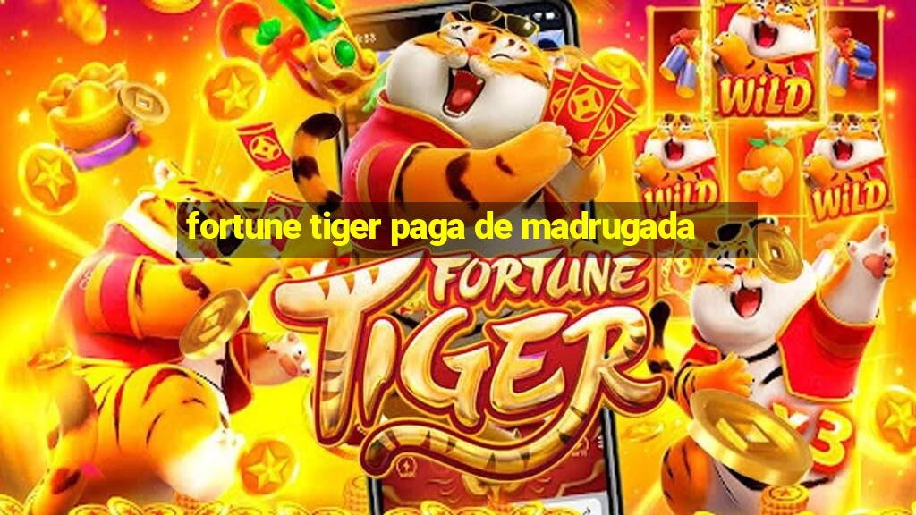 fortune tiger paga de madrugada