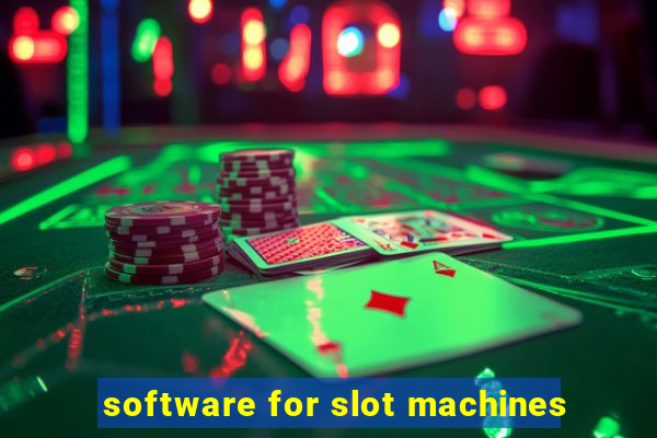 software for slot machines