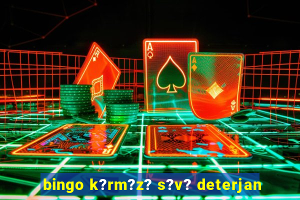 bingo k?rm?z? s?v? deterjan