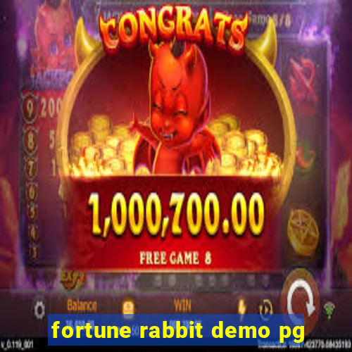 fortune rabbit demo pg