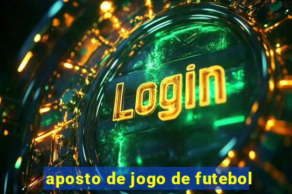 aposto de jogo de futebol