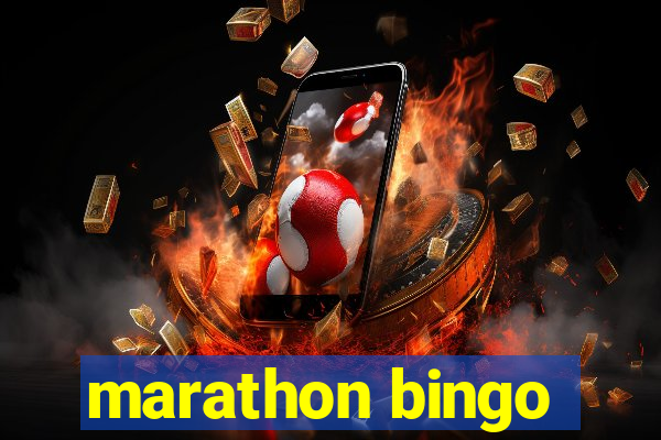 marathon bingo