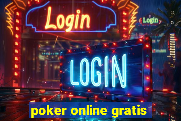 poker online gratis