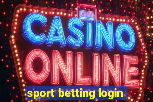 sport betting login