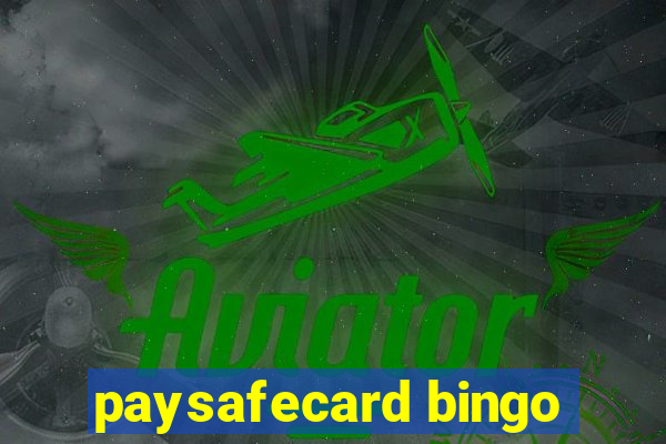 paysafecard bingo