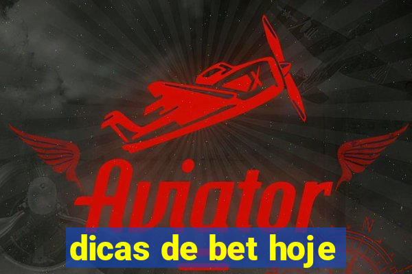 dicas de bet hoje