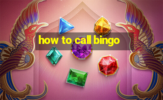 how to call bingo