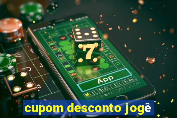 cupom desconto jogê