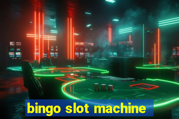 bingo slot machine