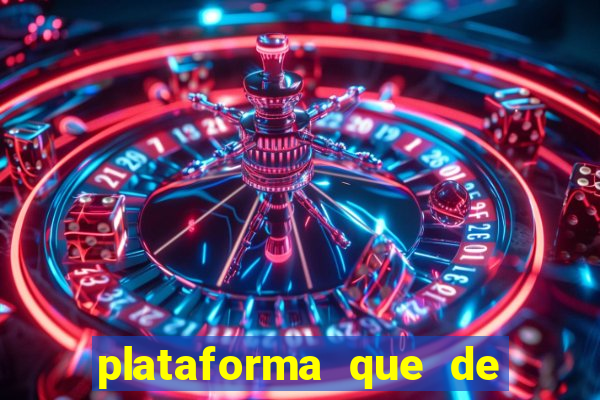 plataforma que de b么nus no cadastro