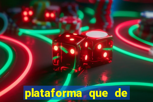 plataforma que de b么nus no cadastro