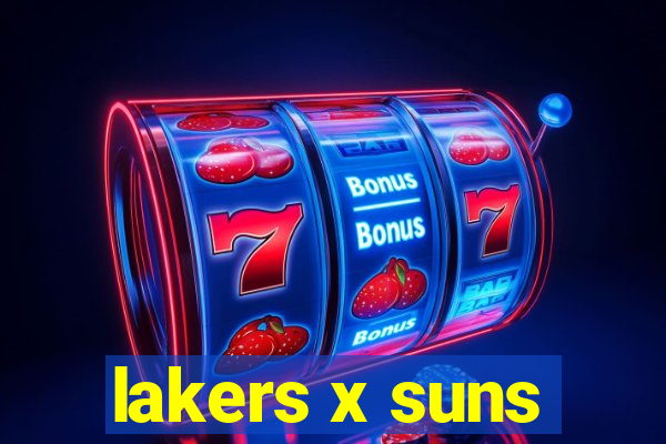 lakers x suns