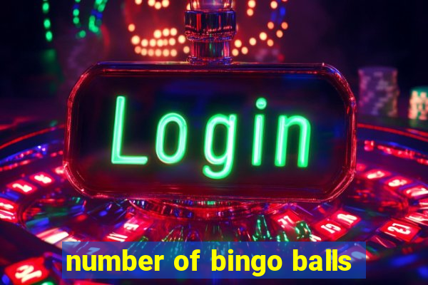 number of bingo balls