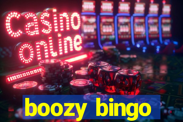 boozy bingo