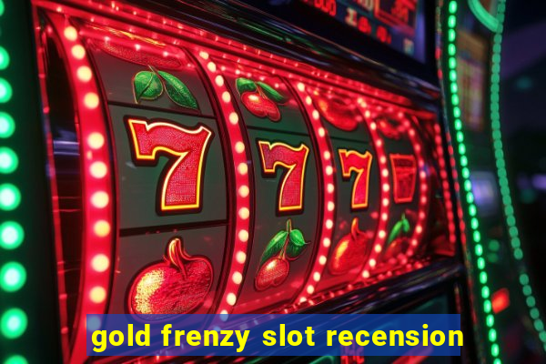 gold frenzy slot recension