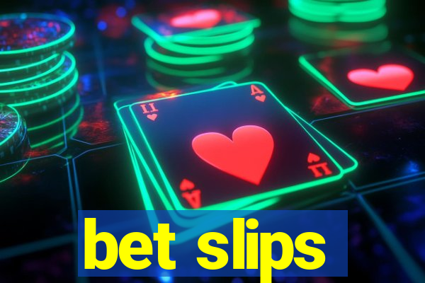 bet slips