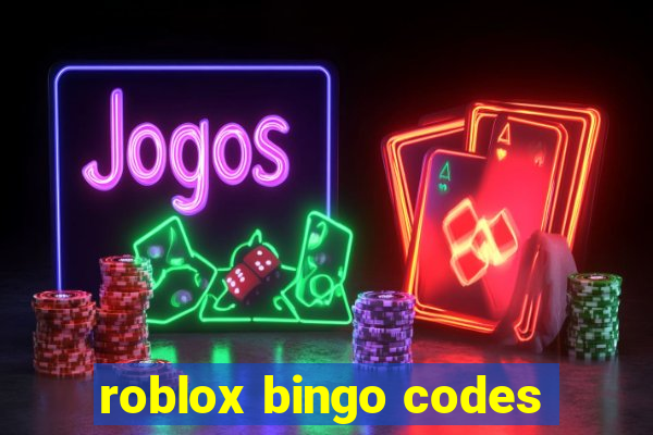 roblox bingo codes