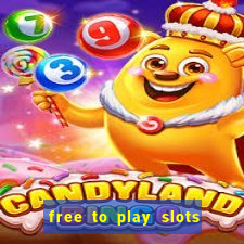 free to play slots no download