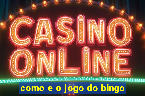 como e o jogo do bingo