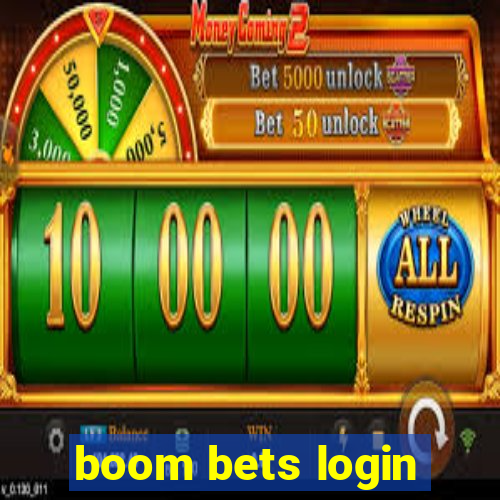 boom bets login