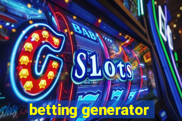 betting generator