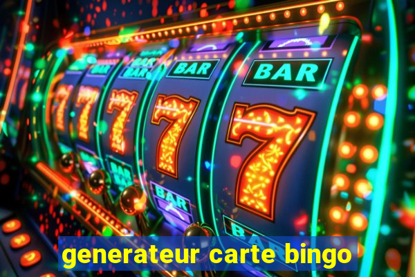 generateur carte bingo