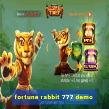 fortune rabbit 777 demo