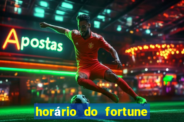 horário do fortune rabbit hoje