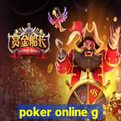 poker online g