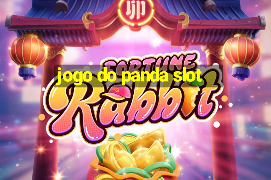 jogo do panda slot